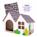 Cat Cottage Cardboard House 5 Sale price